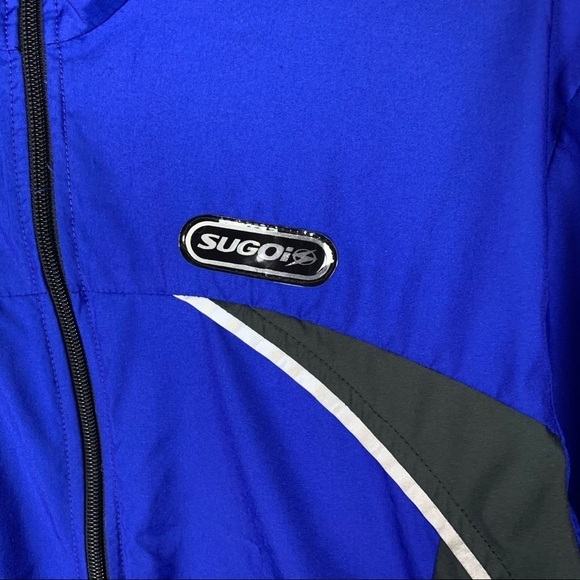 SUGOI BLUE MICROFINE CYCLING JACKET - Picture 5 of 7